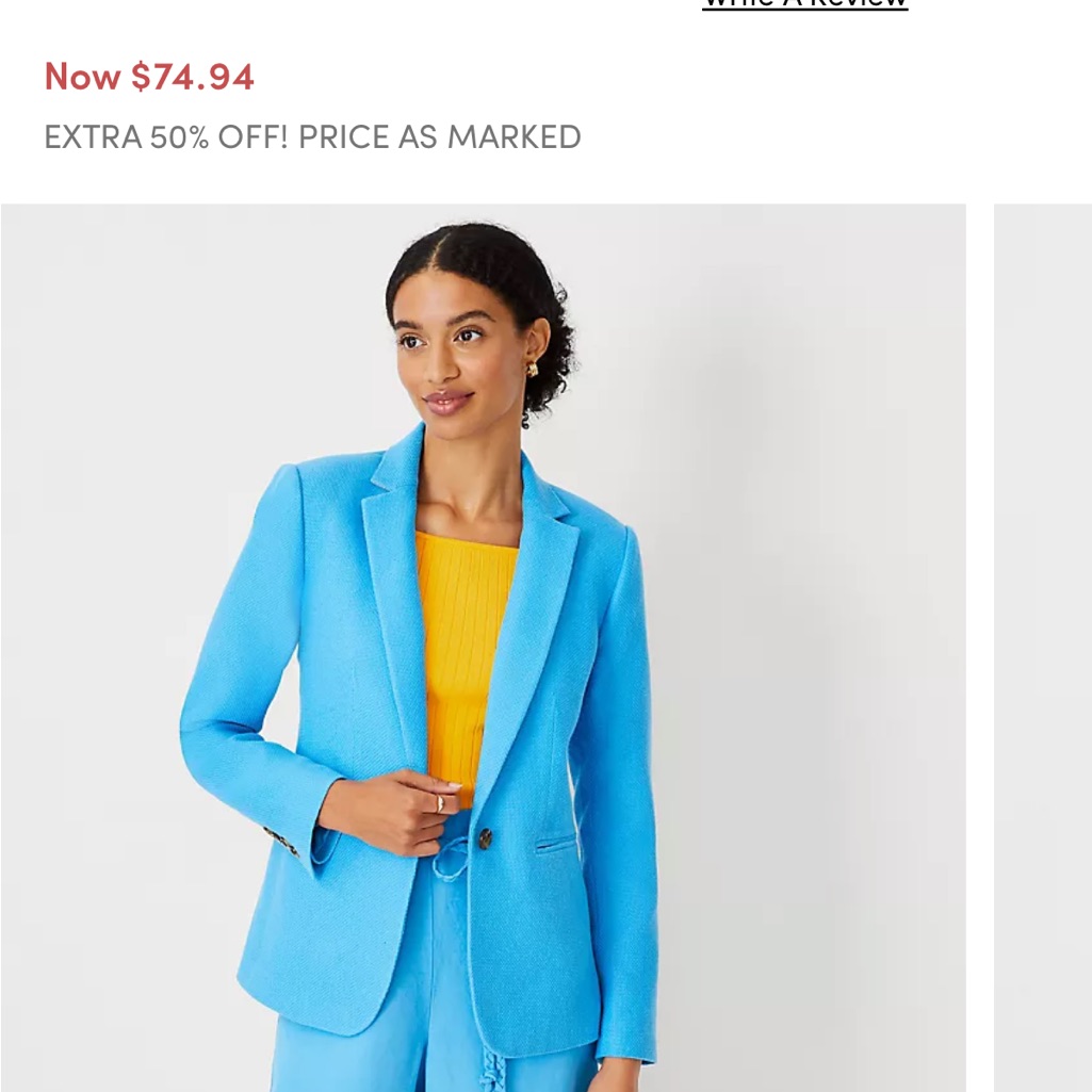 Brand New Ann Taylor Blazer